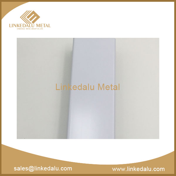 Anodized Aluminum Profile, Silver Anodized, SA0001