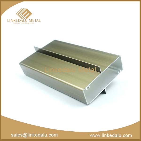 Anodized Aluminum Profile, Bronze Anodized, BR0001