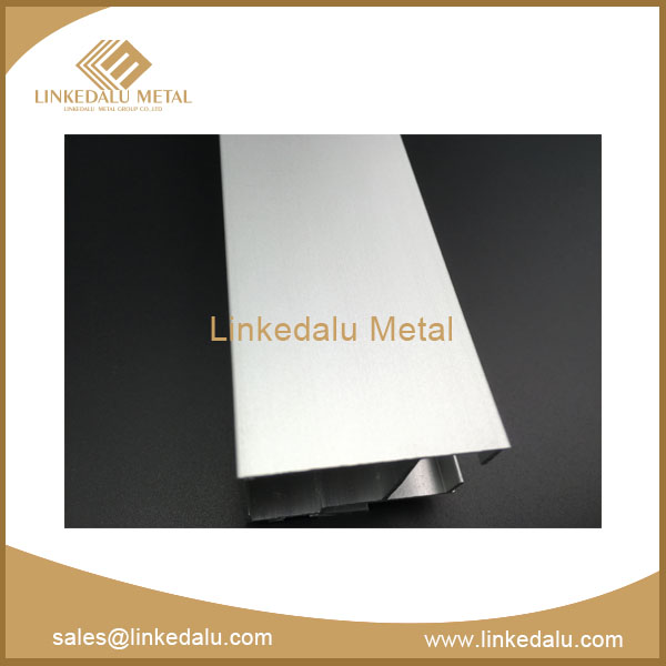 Aluminum Profile Manufacturers China, Silver Anodized, SA0004