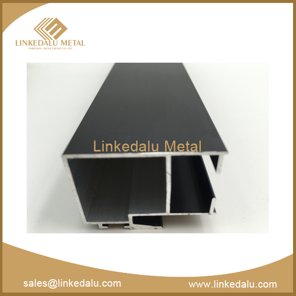 Anodized Aluminum Profile Suppliers, Black Anodized, BL0006