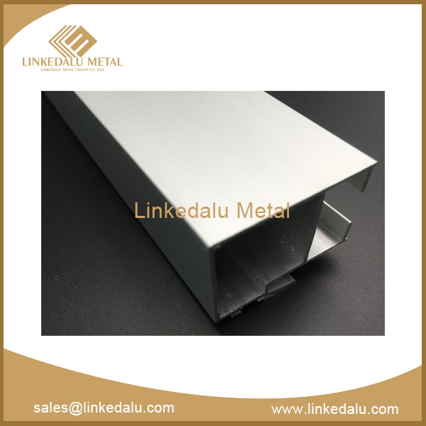 Aluminum Profiles Manufacturer in China, Silver Anodized, SA0006