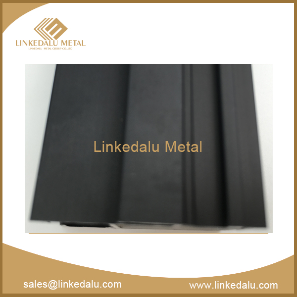 Aluminum Profile Manufacturers China, Black Anodized, BL0009